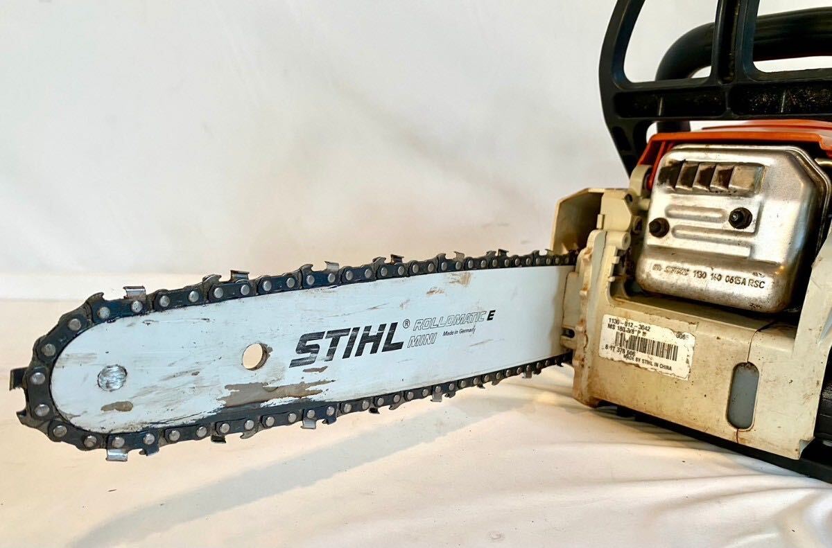 F557 ★STIHL スチール エンジンチェーンソー MS180_画像3