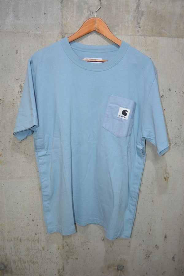 サカイ　Sacai　カーハート　Carhartt WIP T-shirt　Ｔシャツ　5　（23-0557S） D5198