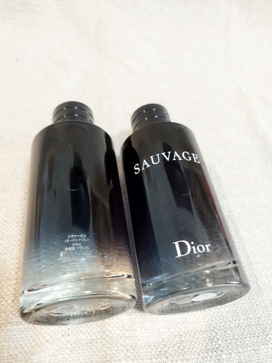 Dior ディオール 香水　ソヴァージュ SAUVAGE　200ml　2点_画像4