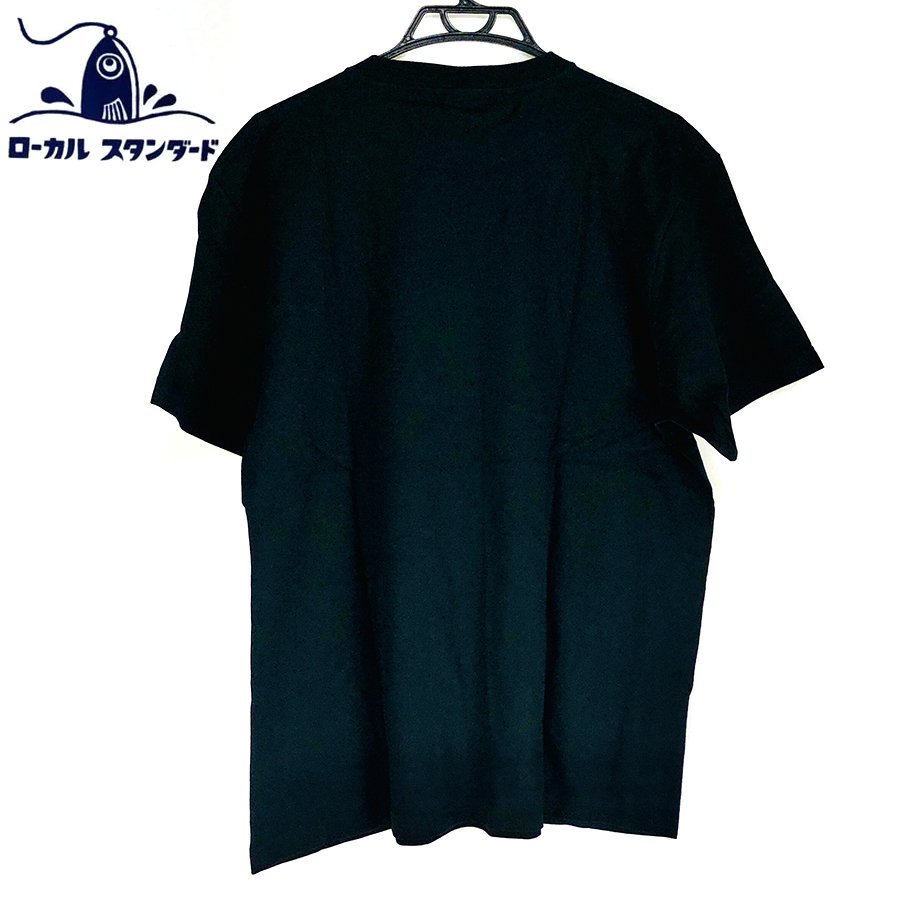 【未使用/黒】ローカルスタンダード ロゴ Tシャツ ブラック サイズXL | 釣り Tシャツ 釣りブランド ダイブベイト ルアーT キャスティング_画像2