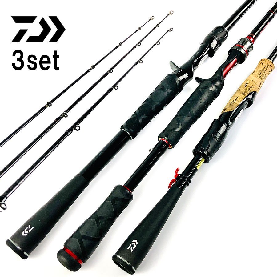 [3 комплекта Daiwa] Daiwa Breizon C611H-SB Bait / 6101MHB / V приманка / S64L Spinning Blazon Daiwa 3 Set Stder