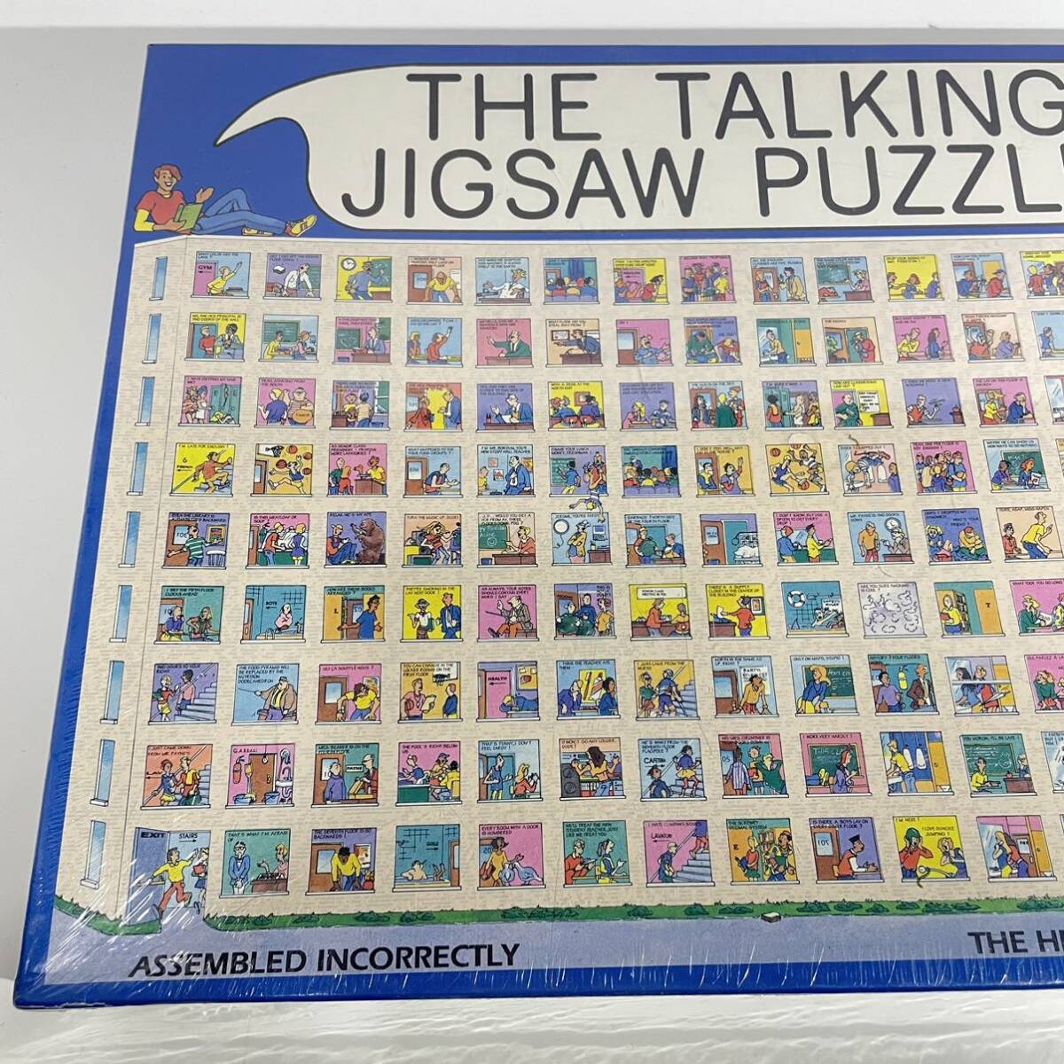 未開封 レア THE TALKING JIGSAW PUZZLE THE HIGH SCHOOL - Two sided 560 pieces トーキング ジグソーパズル 560ピース _画像3