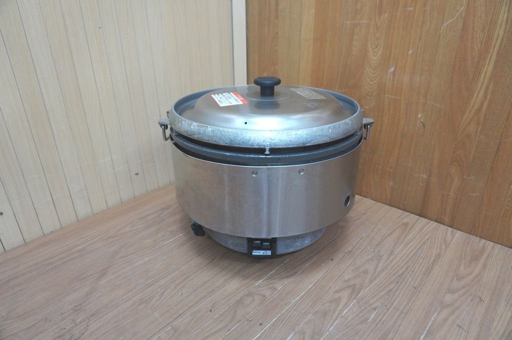 4b079 Rinnai リンナイ 業務用 都市ガス ガス炊飯器 RR-50S2 ごはん 食堂 厨房 キッチン