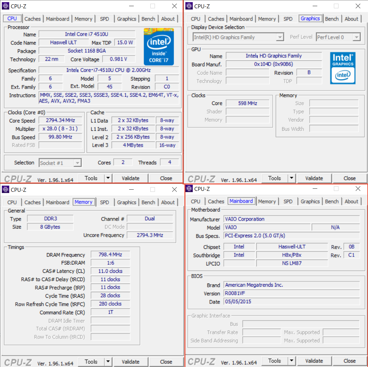 VAIO Pro 13 Full HD 13型液晶搭載! Core i7 & 8GB mem. & 256GB SSD & 無線LAN & BT & Windows 10 Pro正規 VJP131B01N sony_画像3
