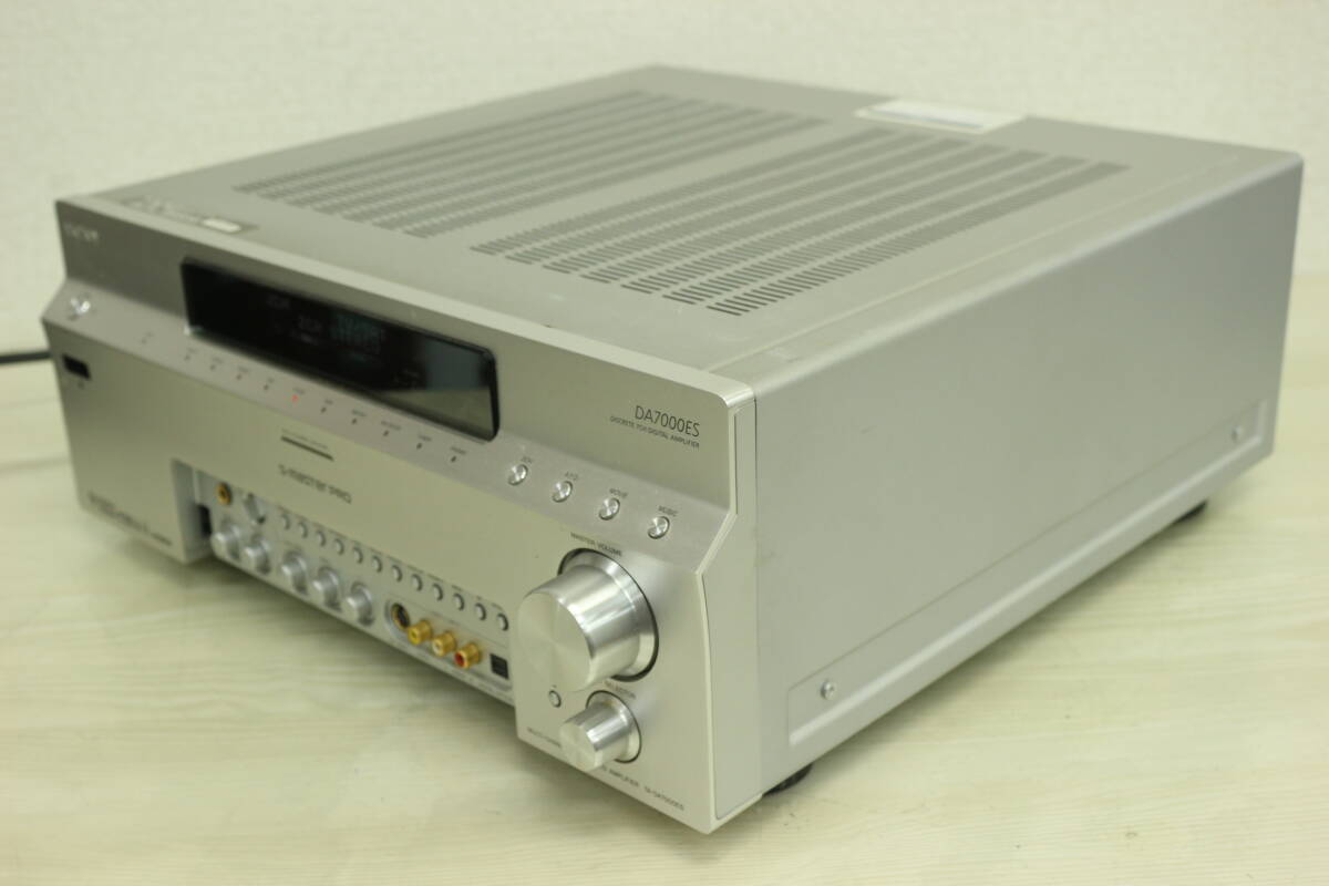 1000円～売り切り!!【ジャンク/現状品】SONY AVアンプ TA-DA7000ES 取説付 ※フタ破損有 12F129_画像2