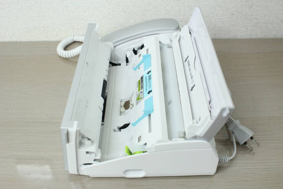  パナソニック おたっくす デジタルコードレスFAX 親機のみ シルバー KX-PZ310 13J155_画像4