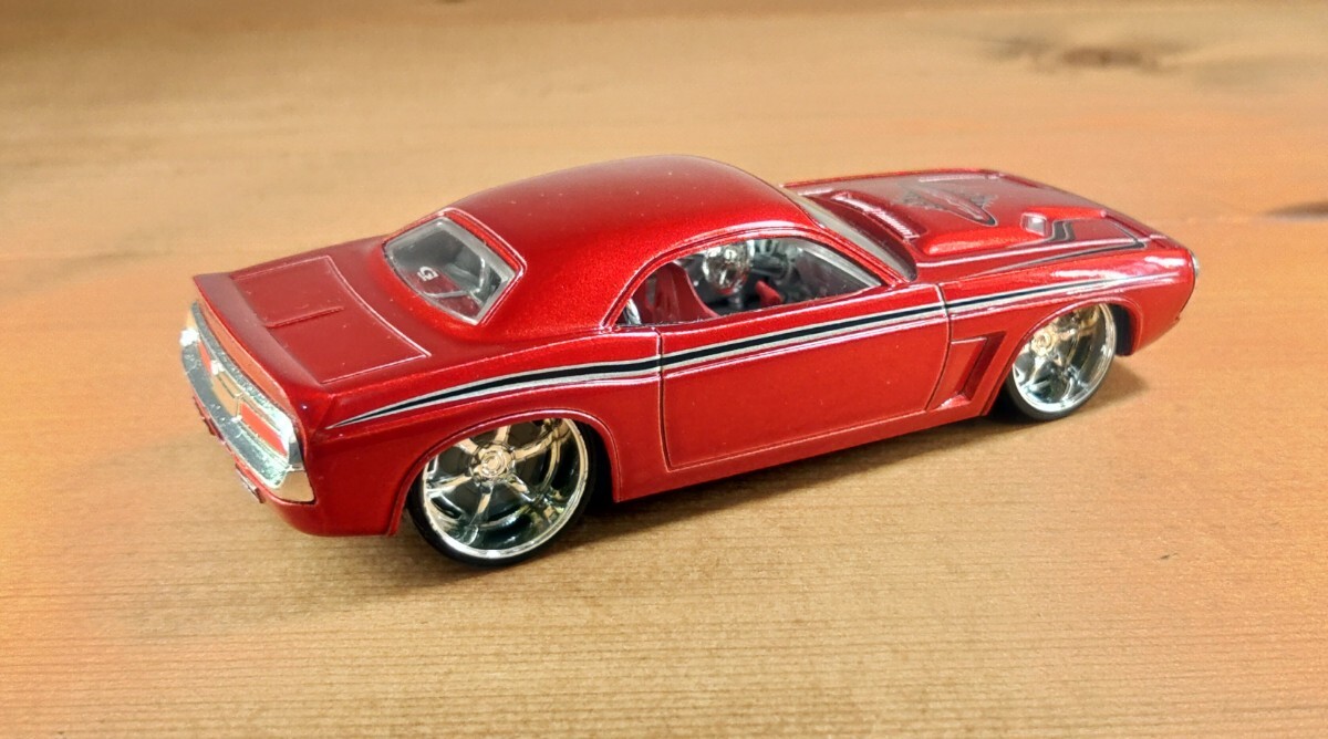 ホットウィール hot wheels 1/50 G-machine '71 dodge challenger チャレンジャー ライト部分タッチアップ_画像3