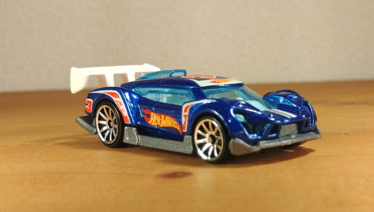 ホットウィール Hot Wheels レースチームカラー ルース Super Blitzen HW　青　_画像2