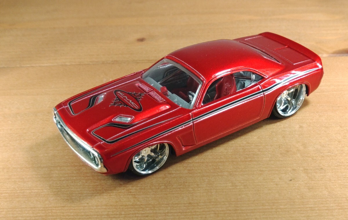 ホットウィール hot wheels 1/50 G-machine '71 dodge challenger チャレンジャー ライト部分タッチアップ_画像6