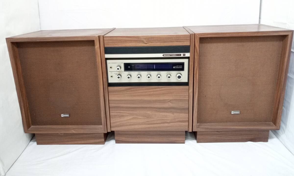 [ junk ]TOSHIBA Toshiba BOSTON audio set /4 channel stereo SP-480/ record player TPS-730H/ reproduction / music /F-RDC86