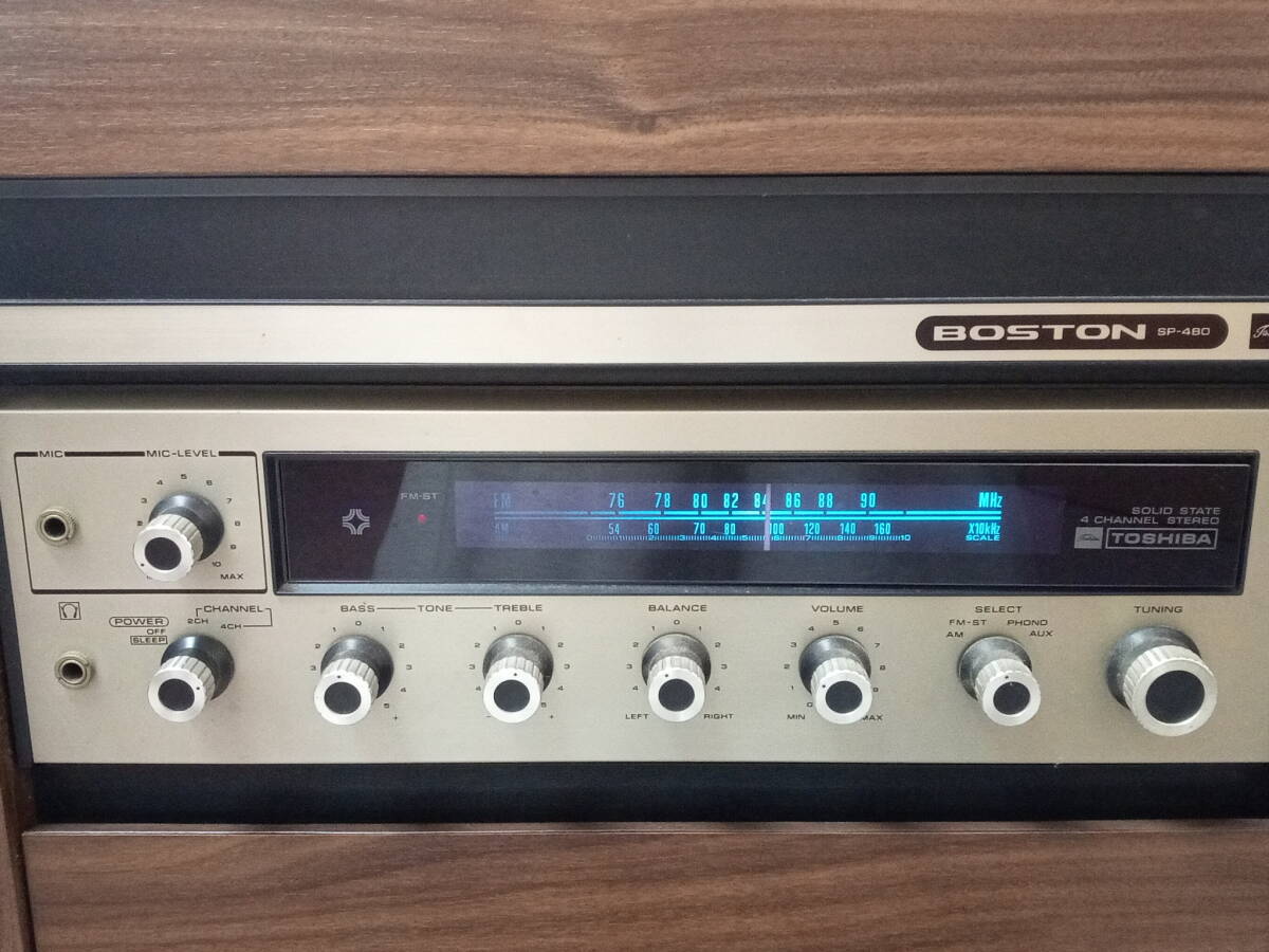 東芝BOSTON ヴィンテージステレオ☆SP-808(Yahoo!オークション 東芝BOSTON ヴィンテージステレオ☆SP-808(Yahoo!オークション