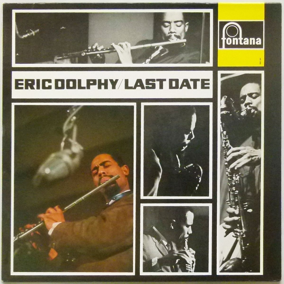 【オランダ・オリジナル≪mono≫】LAST DATE / Eric Dolphy★深溝★の画像1