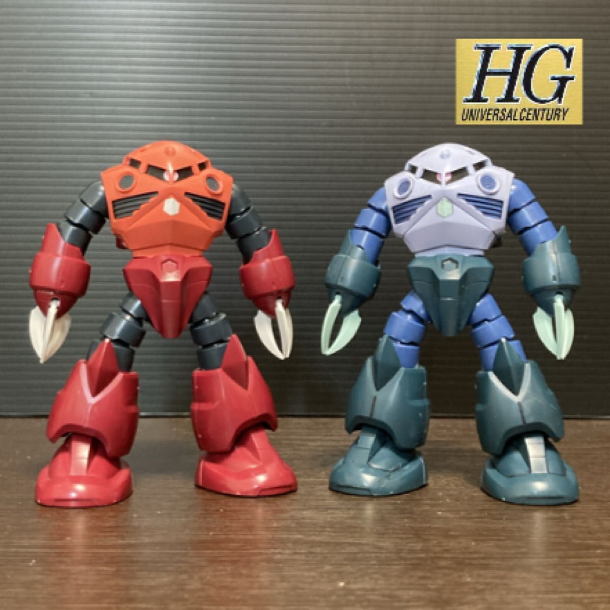 ybガンプラ完成品ジャンク 機動戦士ガンダム HG 1/144 ズゴック2体セット バンダイ プラモデル