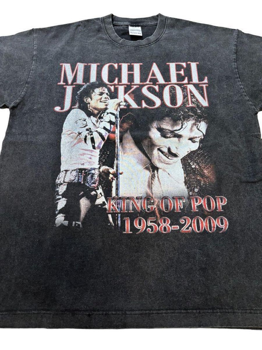 マイケルジャクソン Michael Jackson 半袖 Tシャツ ブラック XL