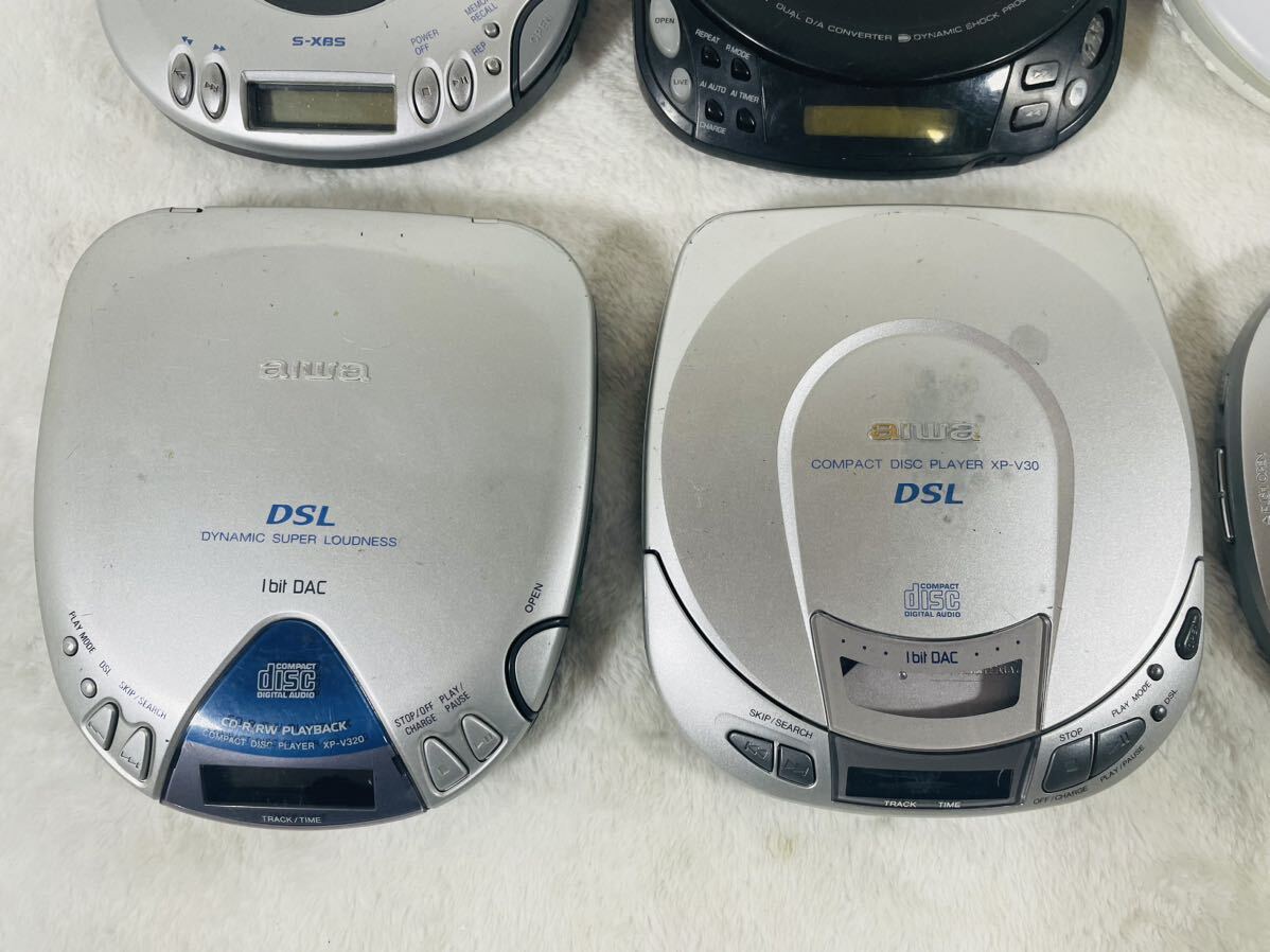 ポータブルCDプレーヤー 8点　動作未確認まとめ SONY ウォークマン D-EJ002 D-F700Panasonic SL-S31 0 walkman AIWA KENWOOD_画像2