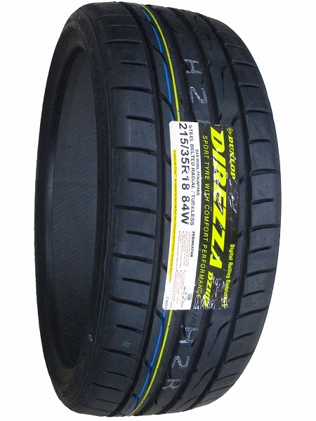 4本セット 215/35R18 2023年製造 新品サマータイヤ DUNLOP DIREZZA DZ102 送料無料 ダンロップ ディレッツァ 215/35/18_画像3