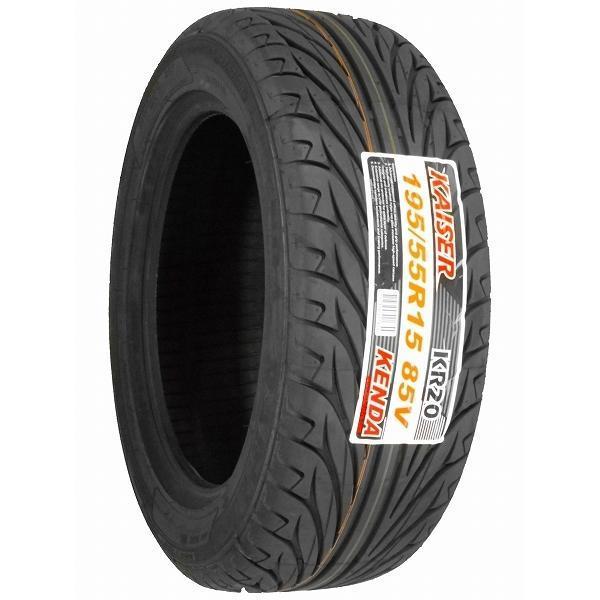 2本セット 195/55R15 2023年製造 新品サマータイヤ KENDA KR20 送料無料 ケンダ 195/55/15_画像3