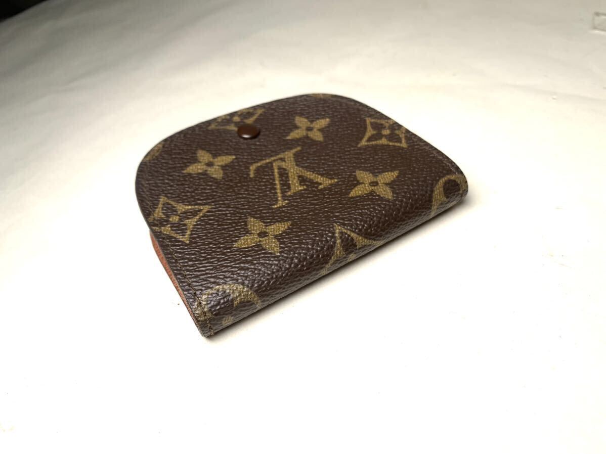 454 1円 ■美品■ LOUIS VUITTON ルイヴィトン ポルトモネ グゼ コインケース コインパース 小銭入れ ブラウン系 _画像5