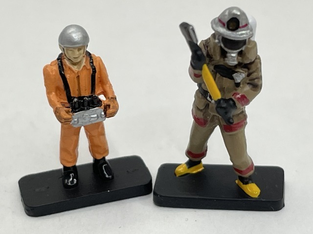 #* Kaiyodo Rescue 119 bonus figure (. water work & fire fighting axe. . member other )