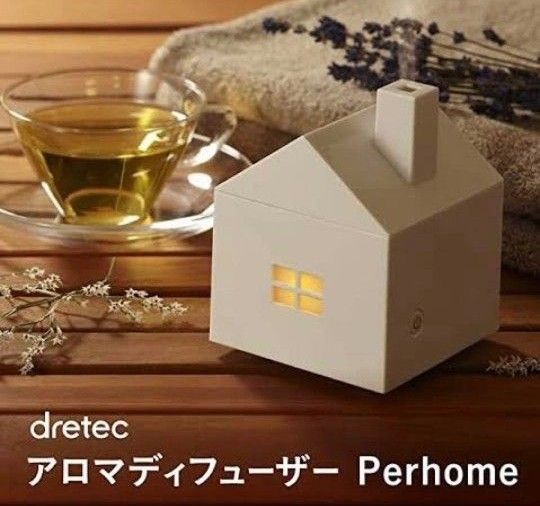 DRETEC アロマディフューザー パホーム DF-704 ホワイト