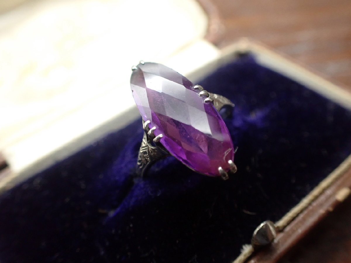  war after .. no SPM( sun platinum ) compound amethyst ring 12 number 