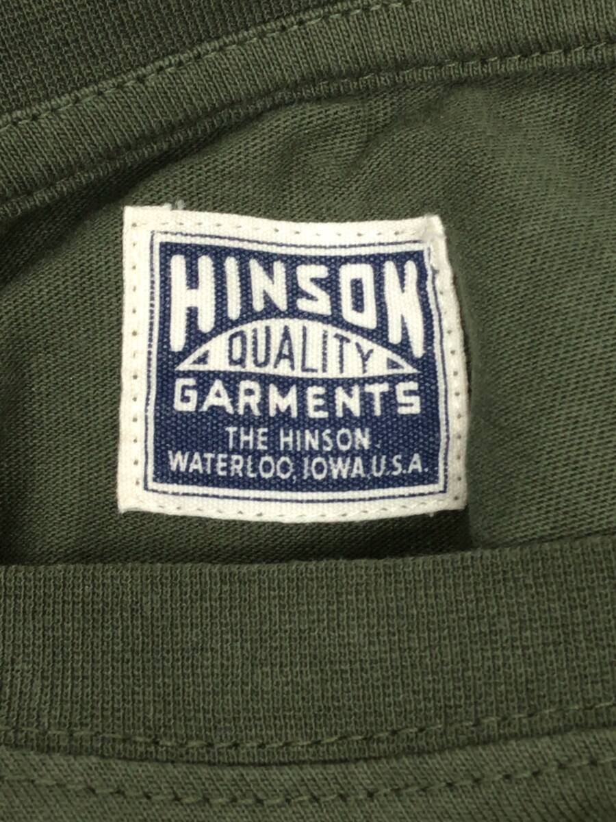 HINSON BAYFLOW ヒンソン ベイフロー 長袖 ロングTシャツ 胸ポケット グリーン サイズ4 メンズ 24030403_画像5