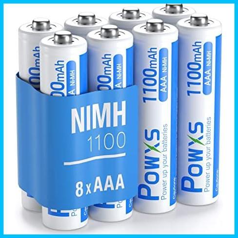 ★単4電池8本★ 充電池 液漏れ防止 ８本入り 約1200回使用可能 1100mAh ニッケル水素電池 単4 高容量 単四充電池 充電式 単4電池_画像1