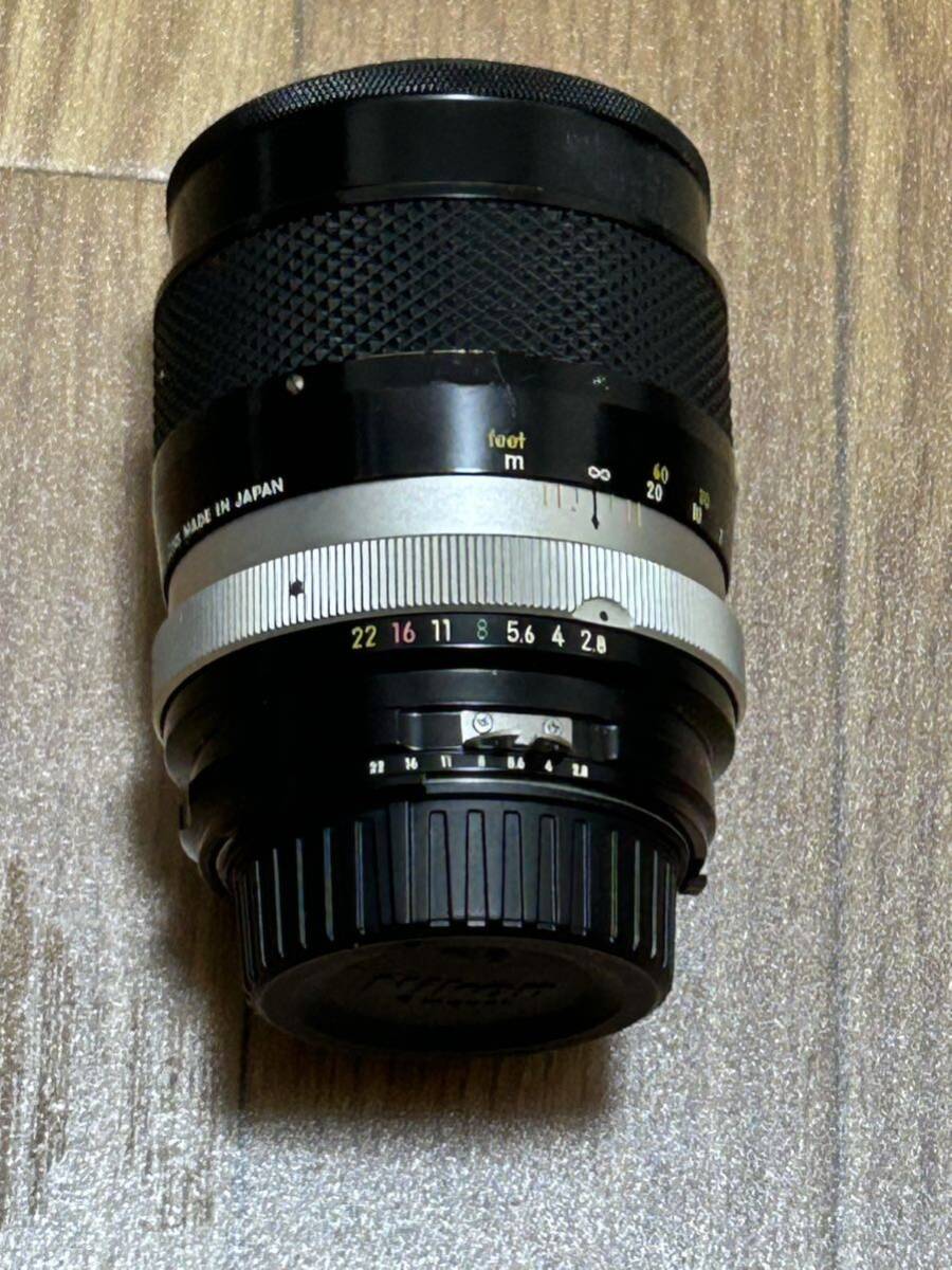 Nikon NIKKOR Q 2.8 135mm フィルムカメラ　レンズ　ニコン_画像6