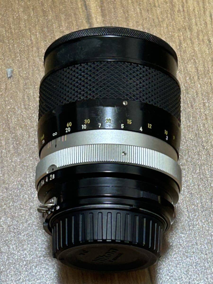 Nikon NIKKOR Q 2.8 135mm フィルムカメラ　レンズ　ニコン_画像4