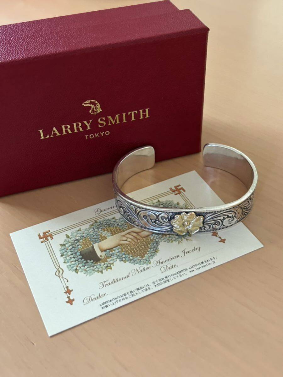 LARRY SMITH 18k 唐草ローズ バングルゴローズ ラリースミス LARRY SMITH 18k 唐草ローズ バングルゴローズ ラリースミス