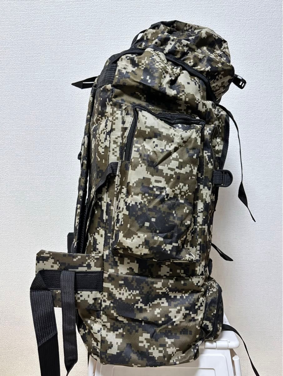 新品 TOHSHIN-OUTDOOR トーシン 容量35L 軽量バックパック トレッキングパック 登山リュック デジタル迷彩柄 