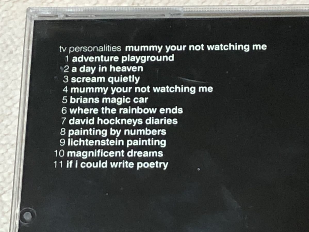 TV personalities / mummy your not watching me 検索 rough trade WHAAM stiff slash powerpop ramones damned sex pistols パンク天国の画像3