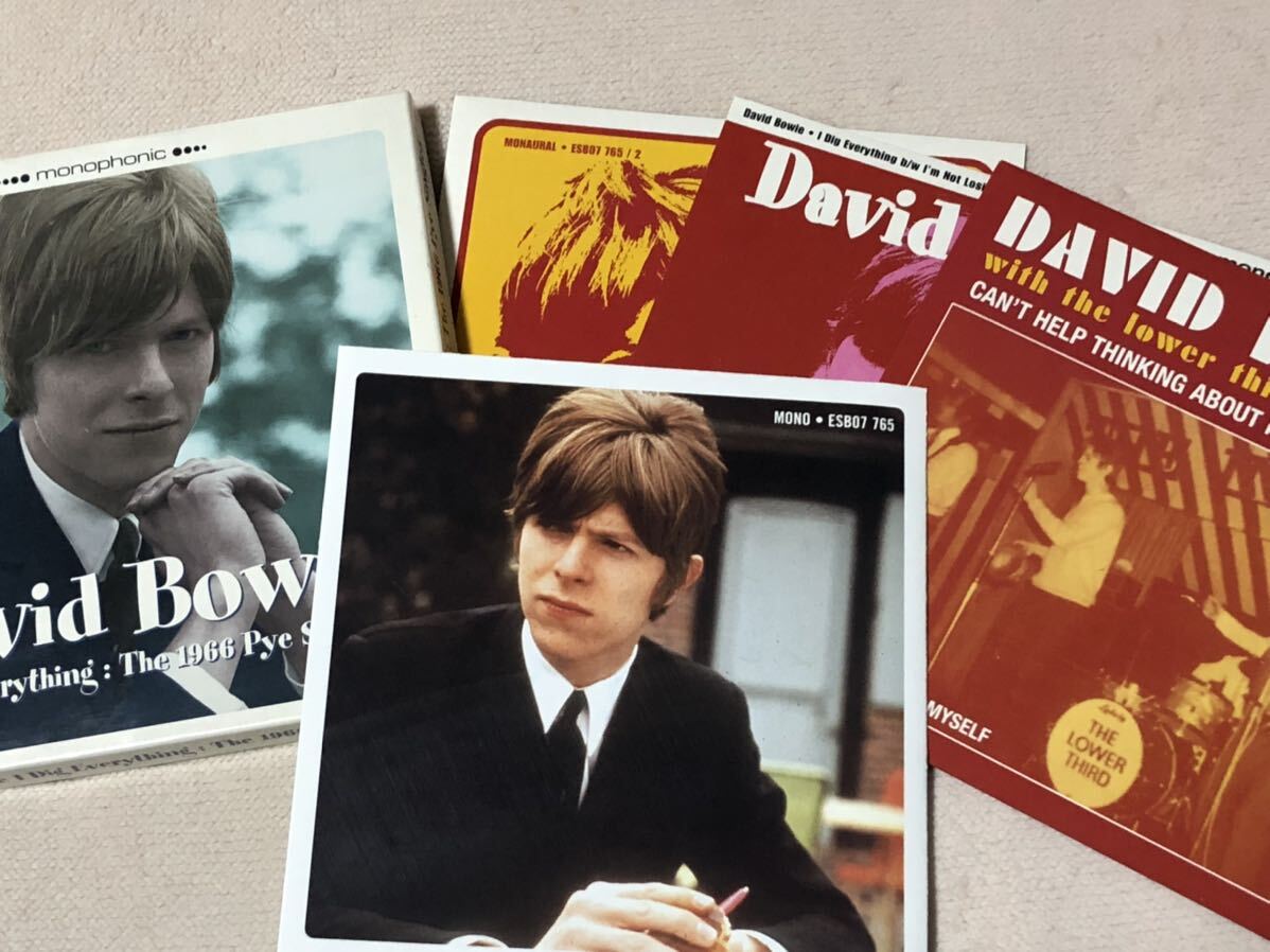 david bowie / i dig everything the 1966 pye singles 7インチ3枚組 box 検索 decca immediate small faces kinks who pretty things _画像1