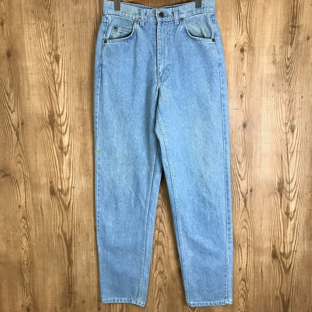 イタリア製 90s VINTAGE Valentino テーパード デニムパンツ ジーンズ ジーパン サイズ メンズS程 90年代 古着 e24032005_画像1