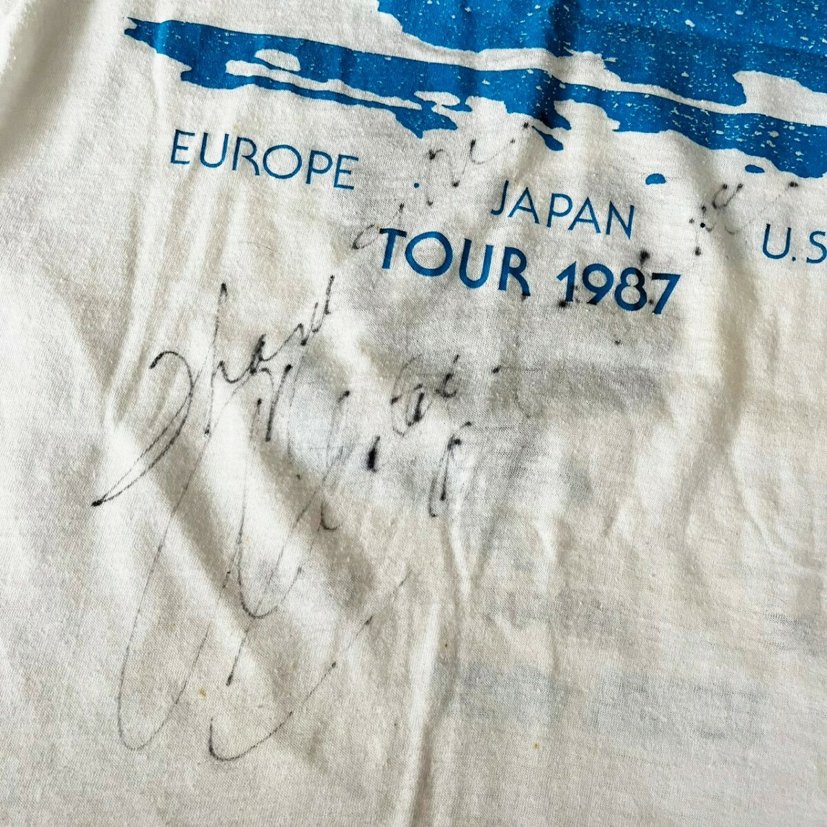 激レア 80s USA製 ビンテージ ジョンコルトレーン Tシャツ 音楽 jazz ジャズ バンド ロック ヴィンテージ VINTAGE 古着 古着屋 サインの画像6