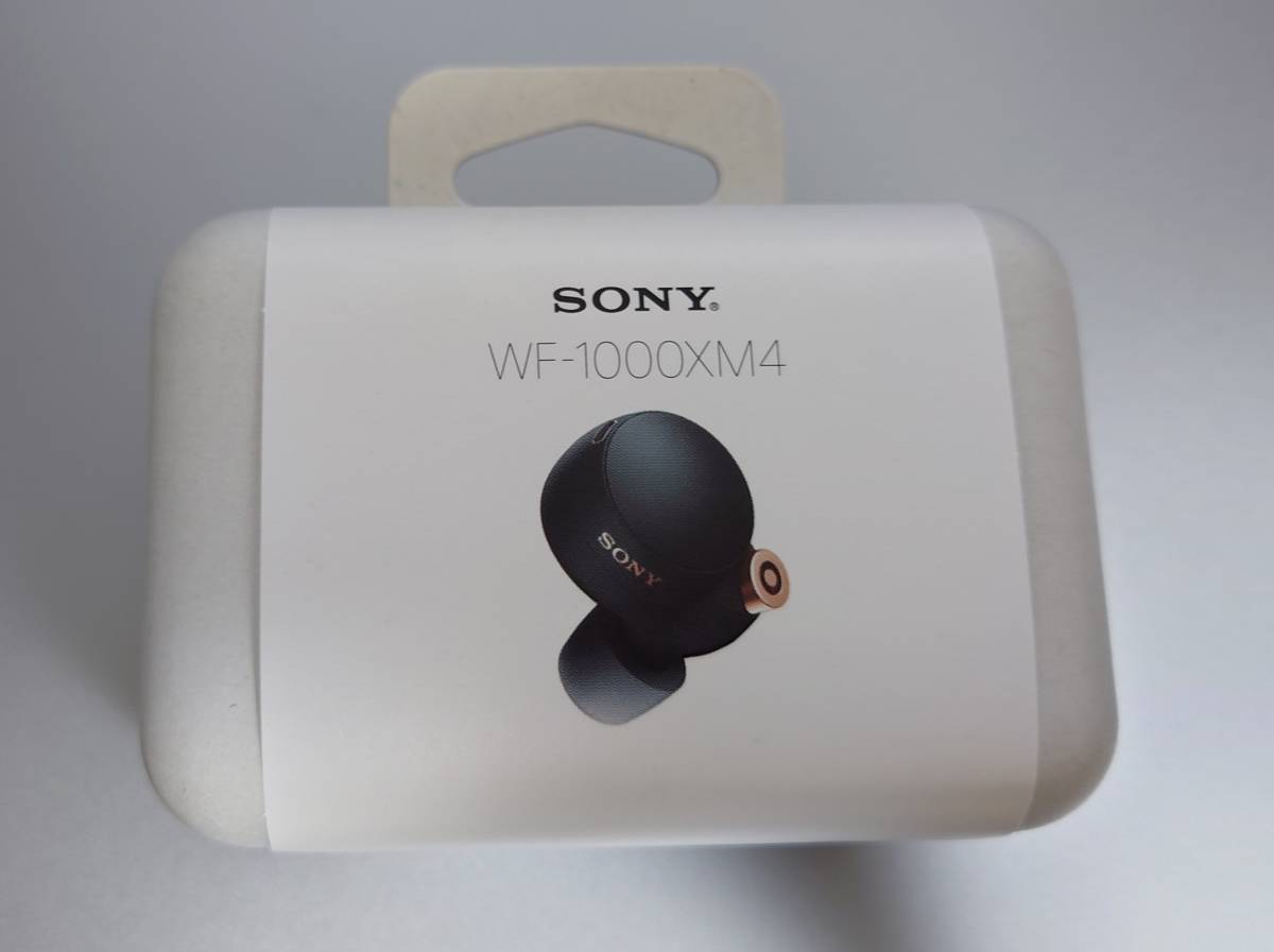 【ほぼ新品】WF-1000XM4/BM SONY ソニー ワイヤレス イヤホン ブラック ハイレゾ ノイズキャンセリング DSEE