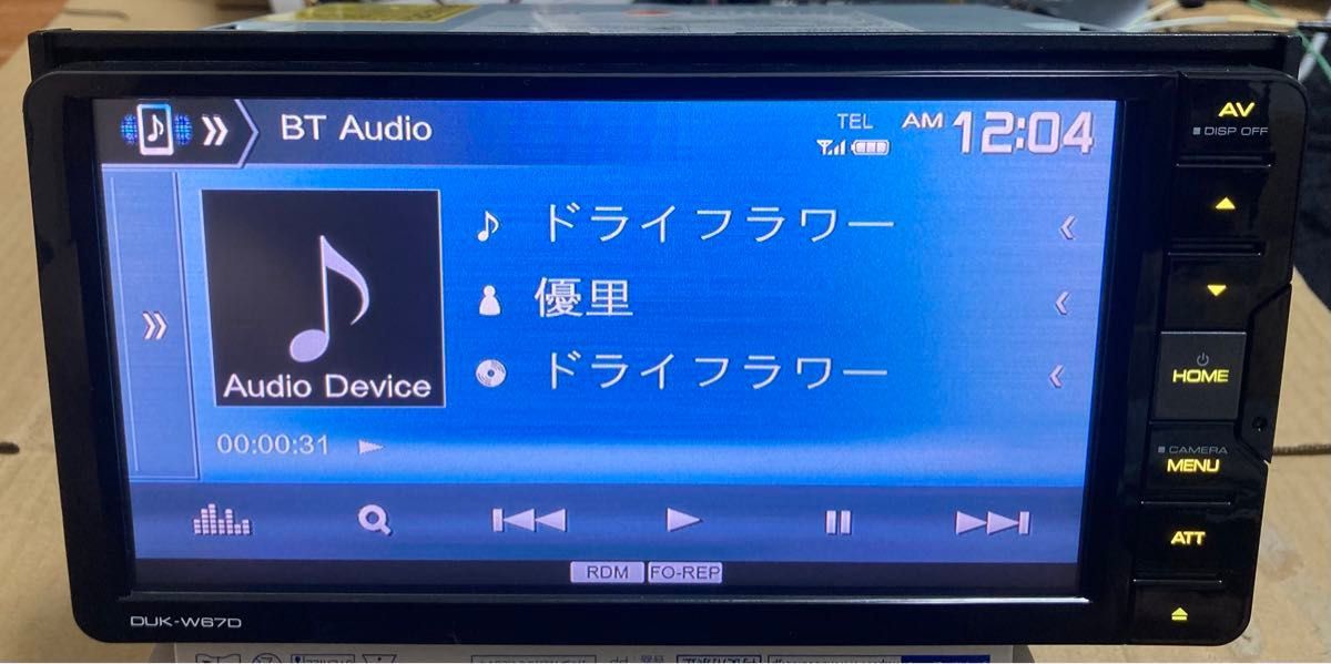 ダイハツ純正 オーディオDUK-W67D(ケンウッド製)|Yahoo!フリマ ダイハツ純正 オーディオDUK-W67D(ケンウッド製)|Yahoo!フリマ