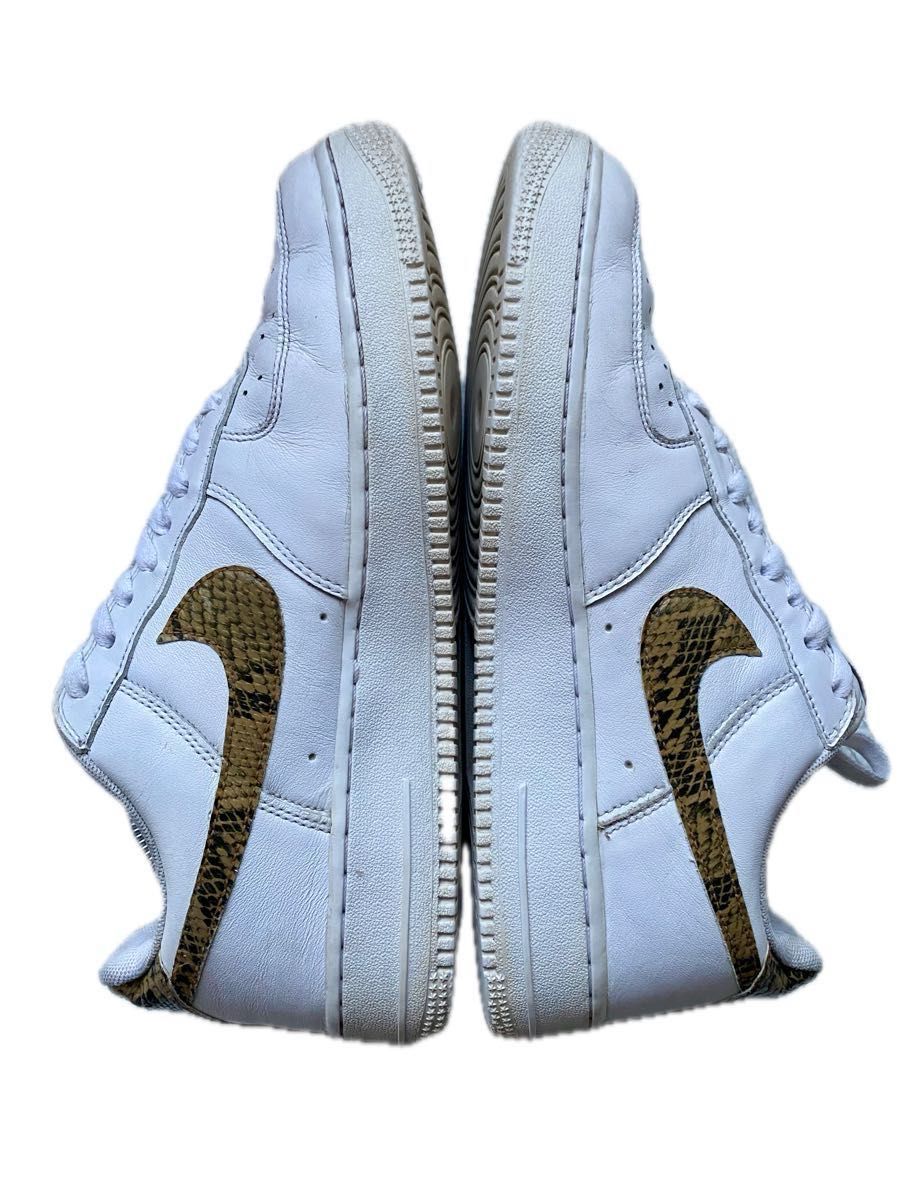 希少品】NIKE エアフォース1 スネーク 茶蛇 復刻モデル サイズ 希少品】NIKE エアフォース1 スネーク 茶蛇 復刻モデル サイズ
