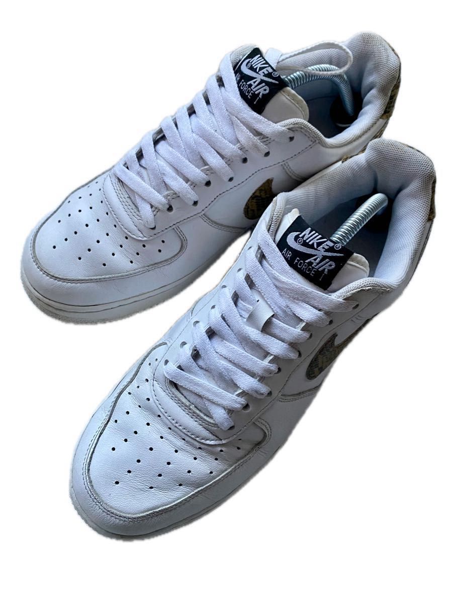 希少品】NIKE エアフォース1 スネーク 茶蛇 復刻モデル サイズ 希少品】NIKE エアフォース1 スネーク 茶蛇 復刻モデル サイズ