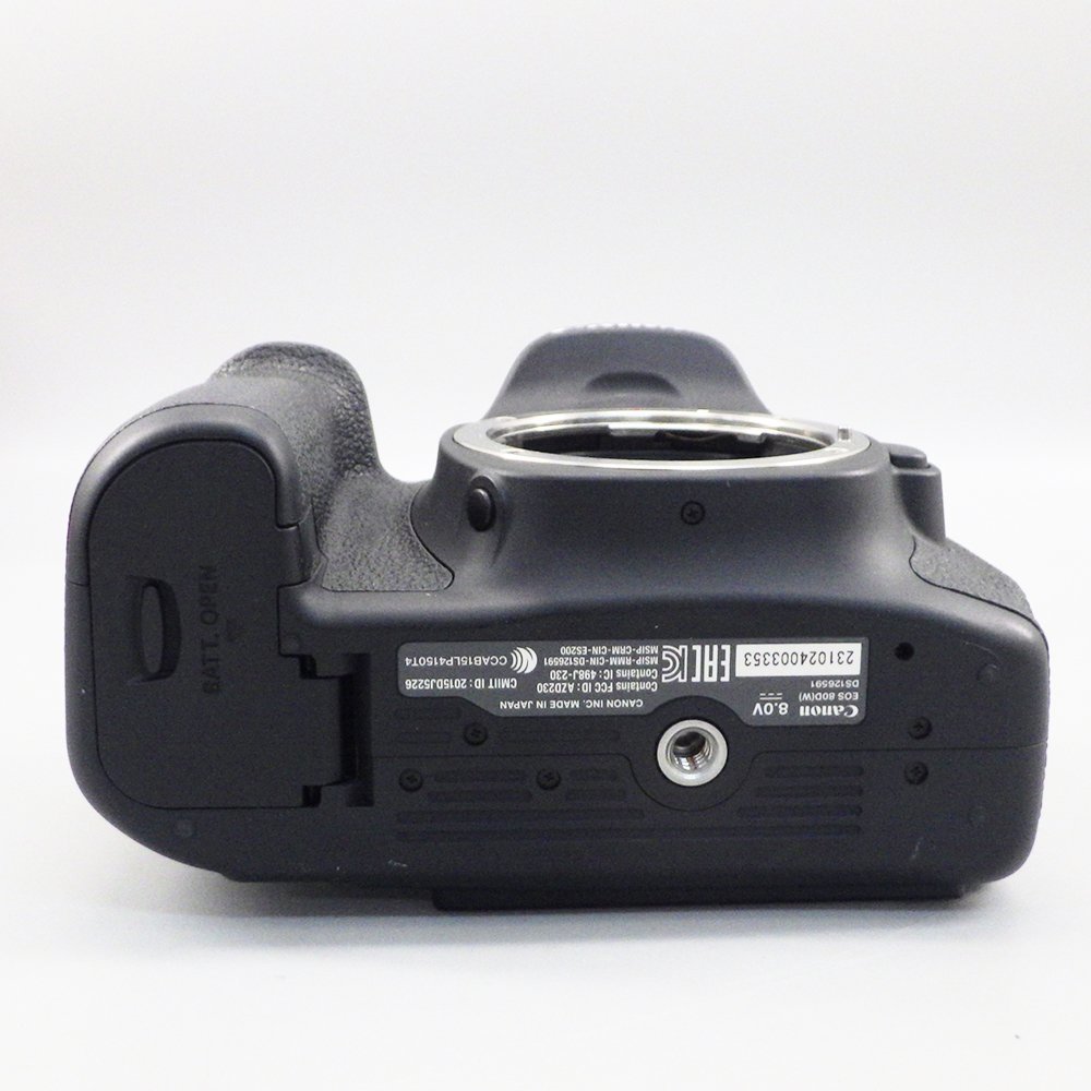 1円～ Canon キヤノン EOS 80D ※通電・シャッター確認済 現状品 カメラ 255-2542496【O商品】_画像5