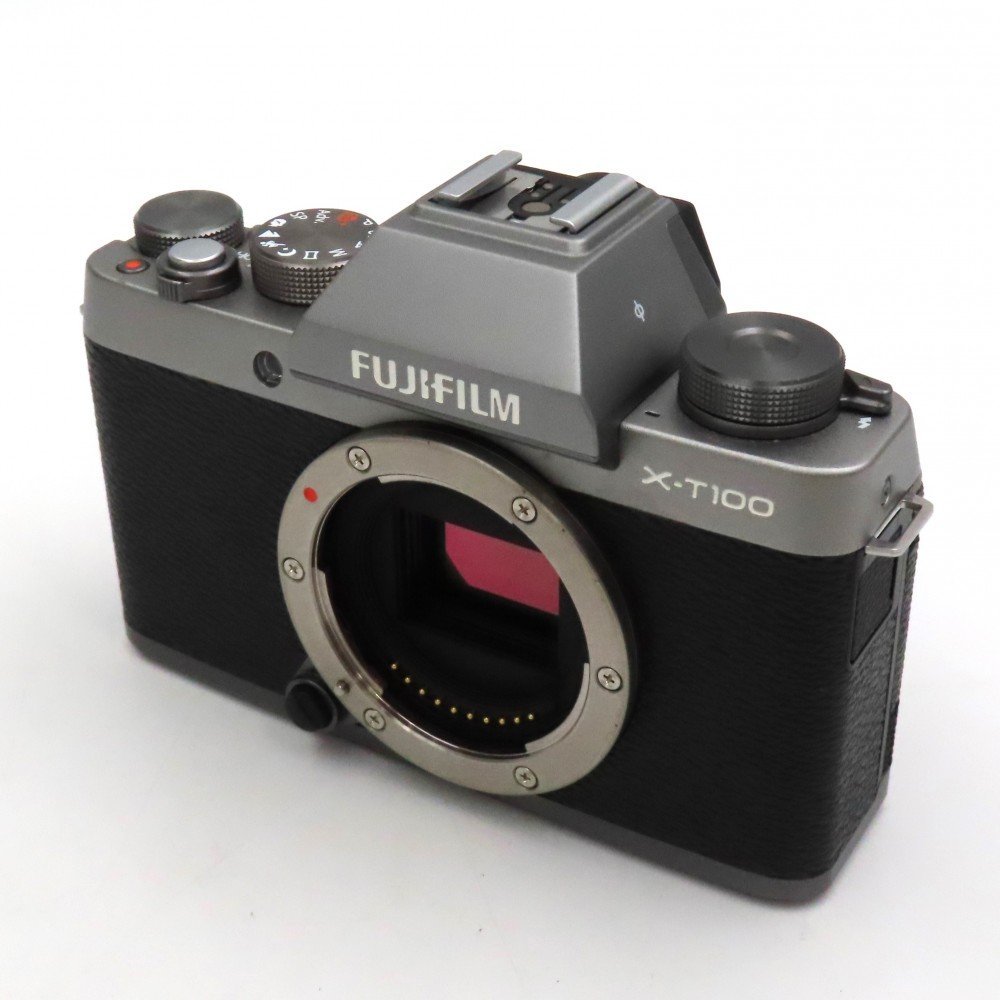 1円～ FUJIFILM 富士フイルム X-T100 ミラーレスデジタルカメラ 他 箱付 動作確認済 現状品 y83-2547296【Y商品】_画像2