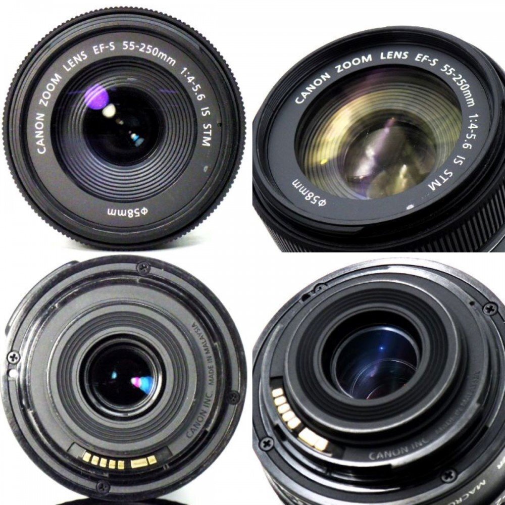 1円～ Canon キヤノン EOS KISS X9i デジタルカメラ EF-S18-55mm/EF-S55-250mm レンズ 箱付 ※通電確認済み 現状品 y104-2533954【Y商品】_画像8