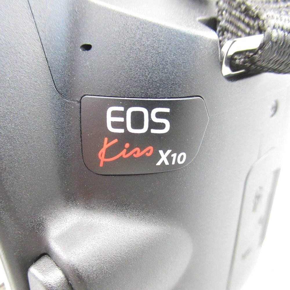 1円～キヤノン EOS kiss X10 カメラ EF-S 18-55 IS STM EF-S 55-250 IS STM ※動作確認済み 現状品 カメラ 241-2547844【O商品】_画像4