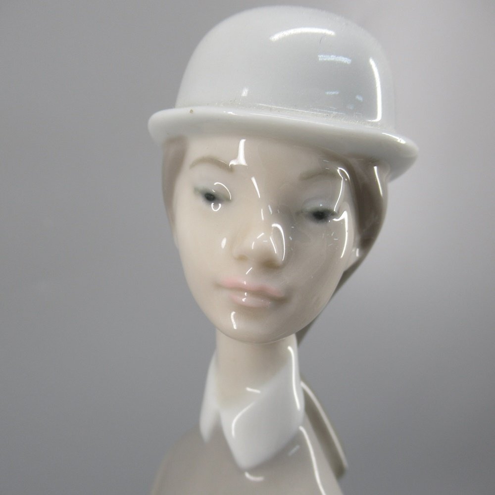 1円～ Lladro リヤドロ No.4516 「白い馬の少女」白馬 フィギュリン 6-2571922【O商品】_画像7