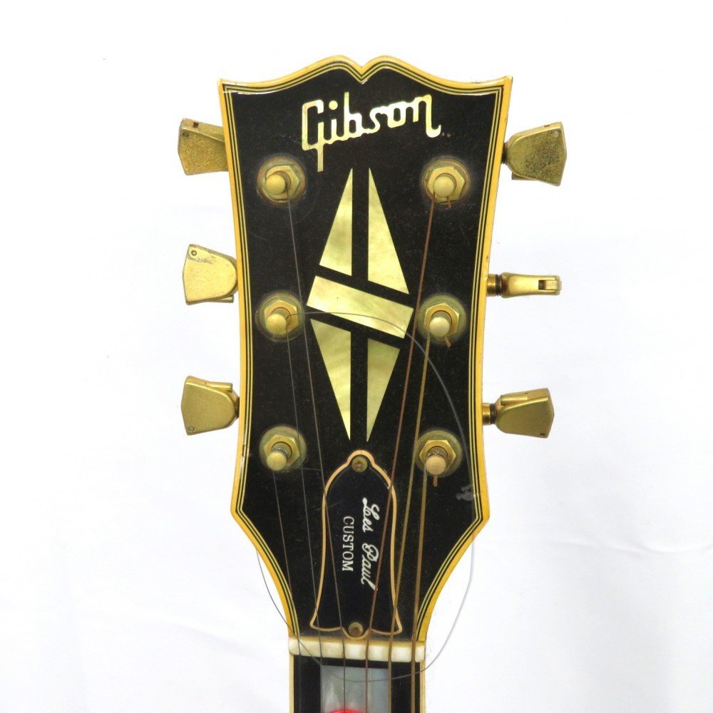 1円～ Gibson ギブソン Lespaul custom エレキギター ケース付 動作未確認 ※同梱不可 y284-2559651【Y商品】の画像6