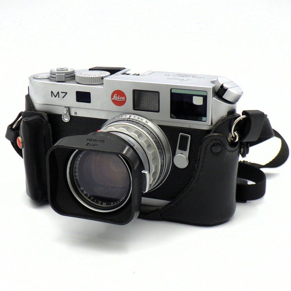 1円～ Leica ライカ M7 0.72 レンジファインダーカメラ LEITZ WETZLAR 1:2/50 レンズ シャッターのみ確認済 現状品 y226-2564865【Y商品】_画像1