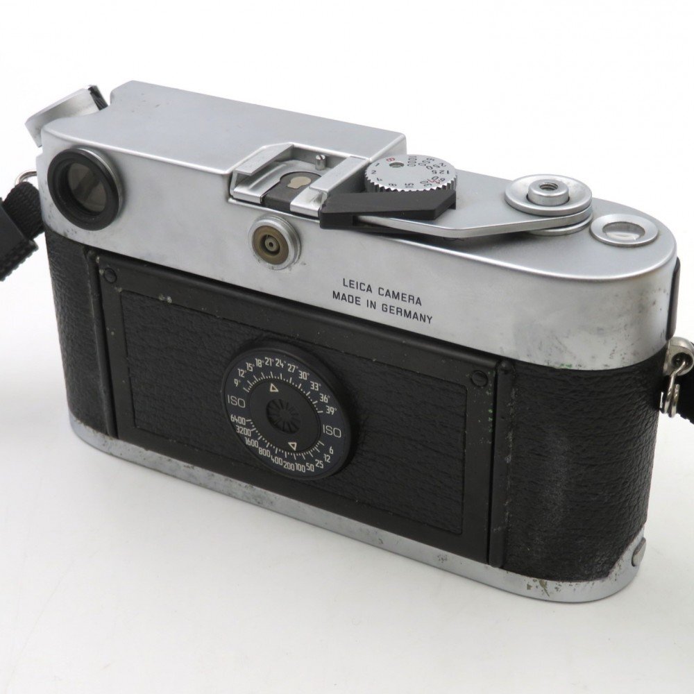 1円～ Leica ライカ M6 レンジファインダーカメラ ボディのみ ケース付 シャッターのみ確認済 y104-2410527【Y商品】_画像3