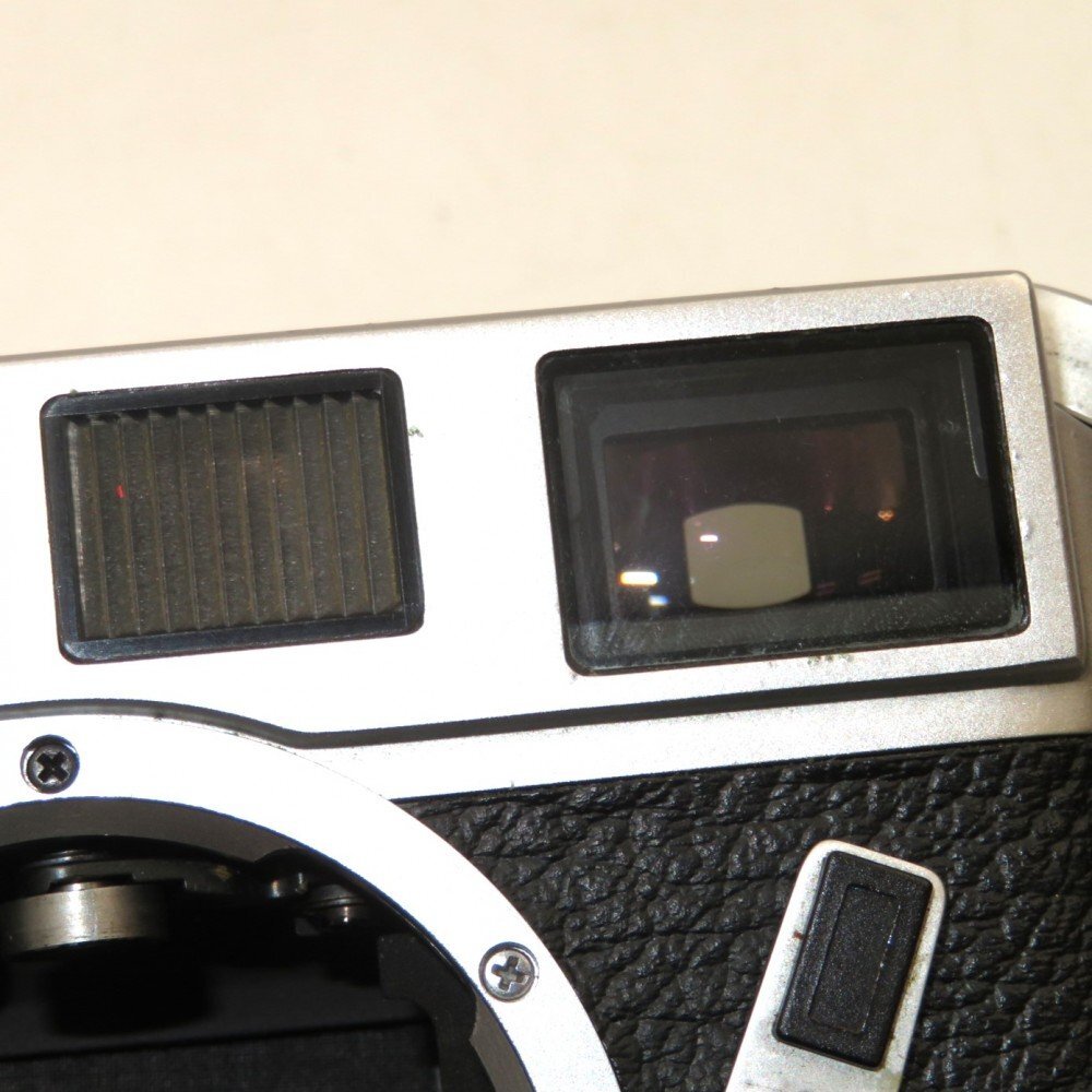 1円～ Leica ライカ M6 レンジファインダーカメラ ボディのみ ケース付 シャッターのみ確認済 y104-2410527【Y商品】_画像7