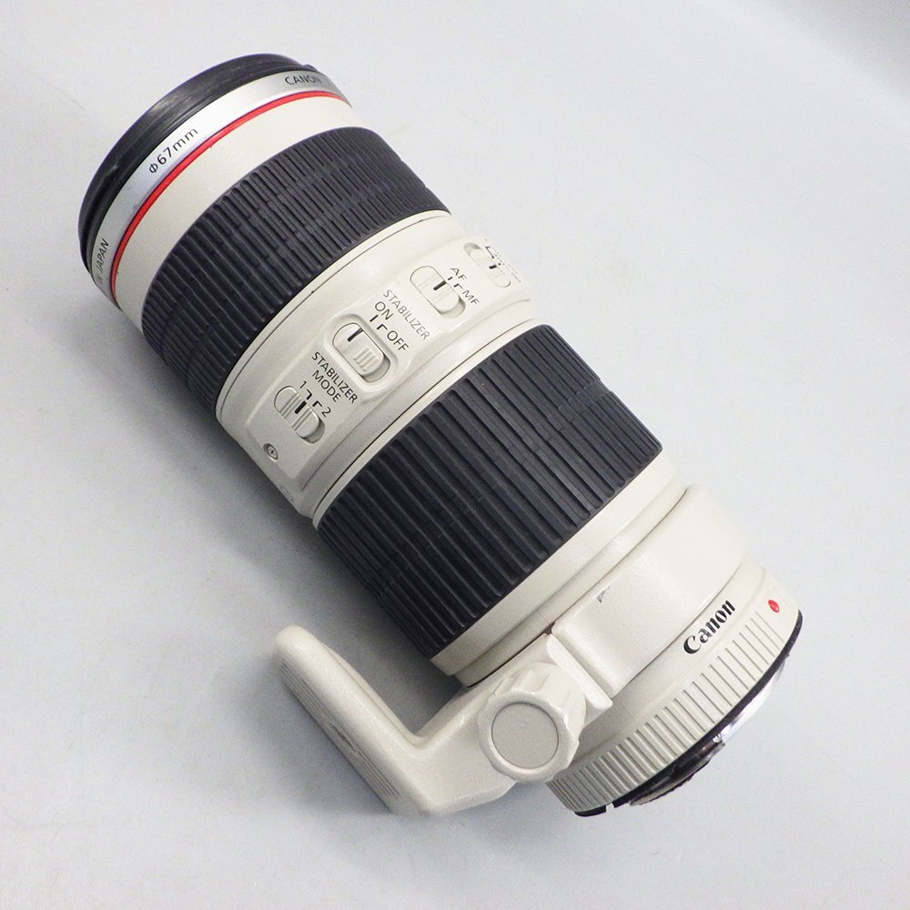 1 jpy ~ Canon Canon ZOOM LENS EF 70-200mm 1:4 L IS USM telephoto lens present condition goods lens 149-2559577[O commodity ]