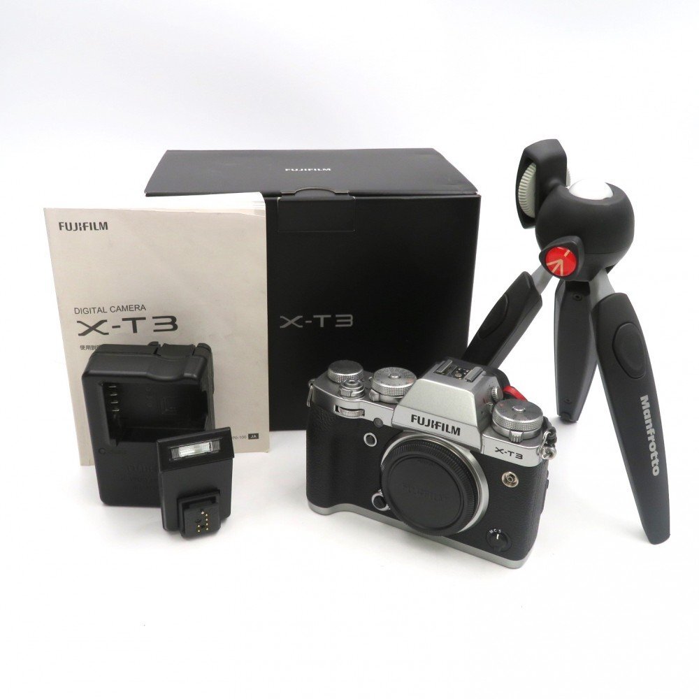 1 иен ~ FUJIFILM Fuji Film X-T3 беззеркальный однообъективный камера др. с ящиком электризация проверка settled текущее состояние товар y48-2574269[Y товар ]